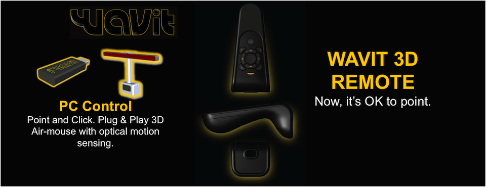 Wavit 3D PC Remote